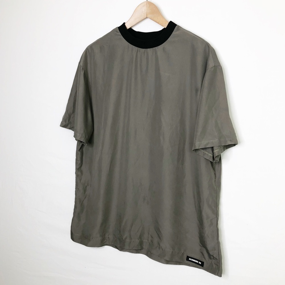 Numero 00 Olive green, short, sleeved T-shirt - Picture 5 of 9